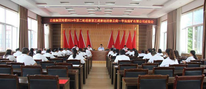 云煤集團2024年第二輪巡察第三巡察組對一平浪煤礦公司黨總支反饋巡察情況